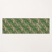 Gedroogde grassen Natuur Gepersonaliseerd Yogamat (Voorkant (horizontaal))