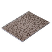 Gedroogde grond notitieboek (Linkerzijde)