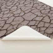 Gedroogde grond sherpa deken (3/4)