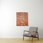 Gedroogde grond wandkleed (In situ)