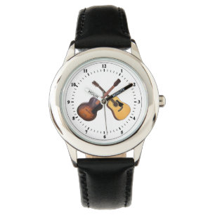 GEDROOGDE GUITARS - WATCH HORLOGE