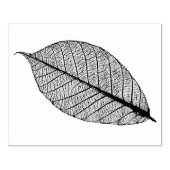 Gedroogde herfst Leaf Rubberstempel (Afrduk)