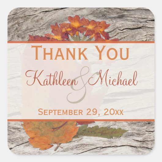 Gedroogde herfstbladeren, bloemen 1,5-inch Sticker (Voorkant)