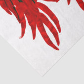 Gedroogde hot Chili Peppers Kitchen Decoupage Tissuepapier (Detail)