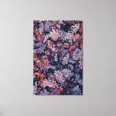 Gedroogde kleurrijke herfstbladeren – Natuur-geïns Canvas Afdruk (Voorkant)