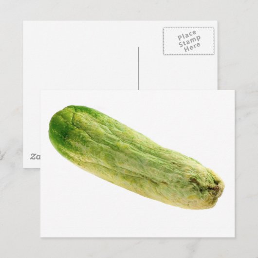 Gedroogde komkommer briefkaart (Voorkant / Achterkant)