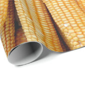 Gedroogde maïs die gestapeld was. cadeaupapier (Rol Hoek)