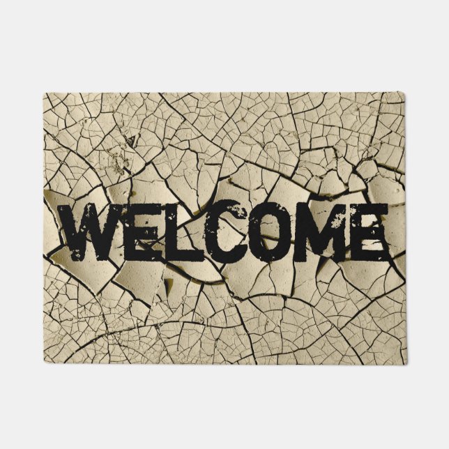 Gedroogde modder deurmat (Voorkant)