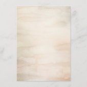 Gedroogde Palm Tropisch gebladerte bruiloft inform Informatiekaartje (Achterkant)