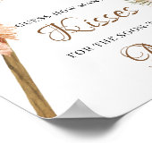 Gedroogde palmbladeren Pampas grass Hoeveel kussen Poster (Hoek)