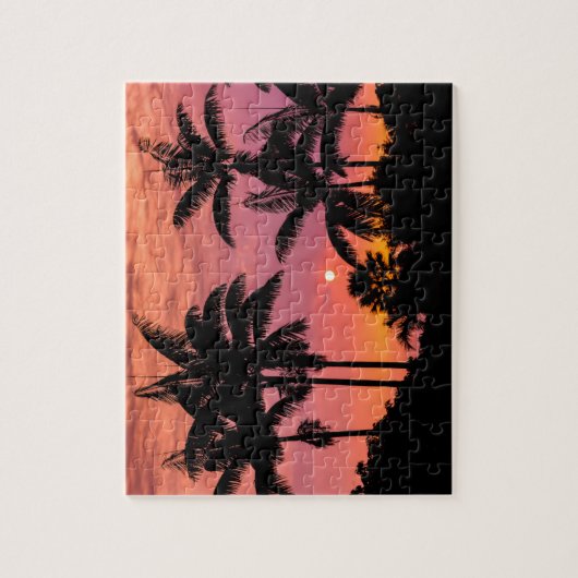 Gedroogde palmbomen, Hawaii Legpuzzel (Verticaal)