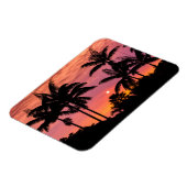 Gedroogde palmbomen, Hawaii Magneet (Linkerzijde)