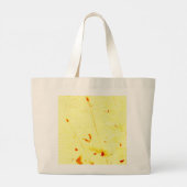 Gedroogde papaver stengels en zaden zonneprint Kru Grote Tote Bag (Achterkant)