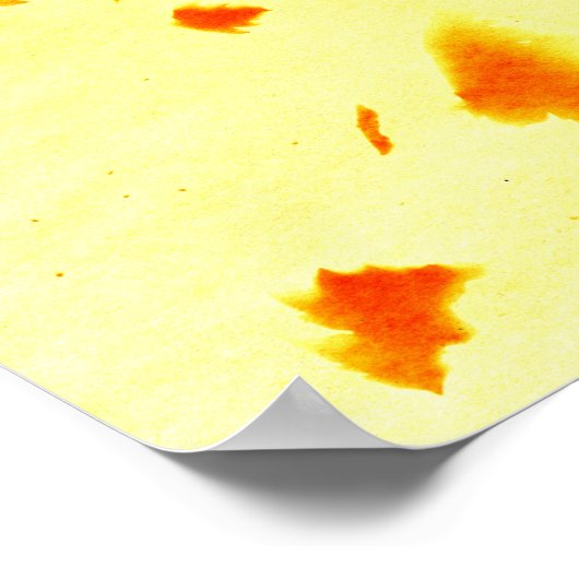 gedroogde papaverstelen en zaden, zonneklaar Poste Poster (Hoek)