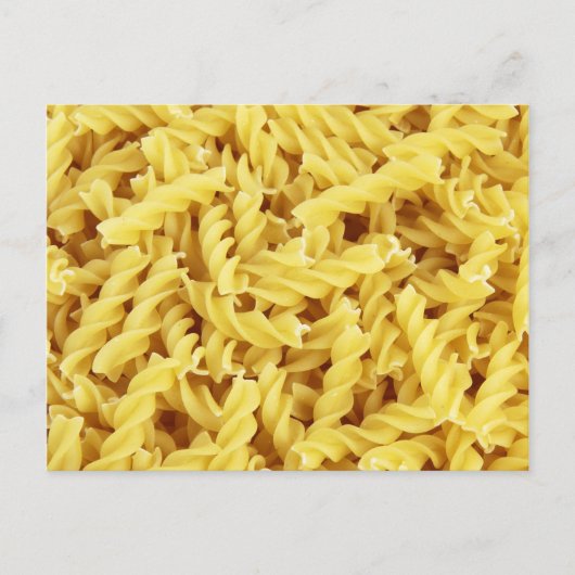 Gedroogde pasta's (Italiaans voedsel) Briefkaart (Voorkant)