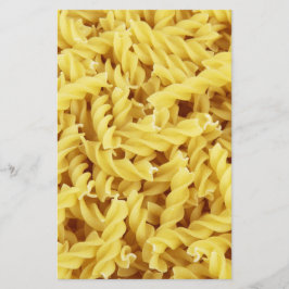 Gedroogde pasta's (Italiaans voedsel) Briefpapier