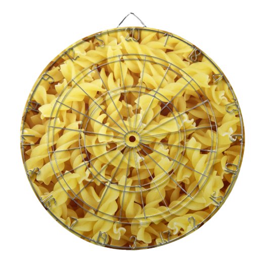 Gedroogde pasta's (Italiaans voedsel) Dartbord (Voorkant)