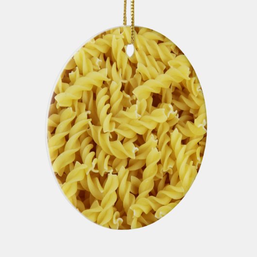 Gedroogde pasta's (Italiaans voedsel) Keramisch Ornament (Rechts)