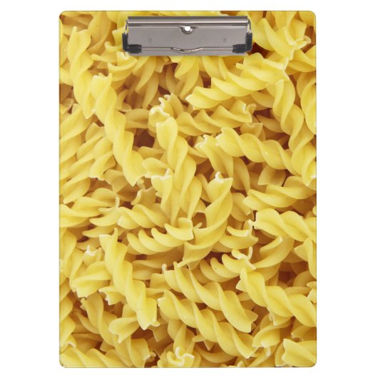 Gedroogde pasta's (Italiaans voedsel) Klembord (Voorkant)