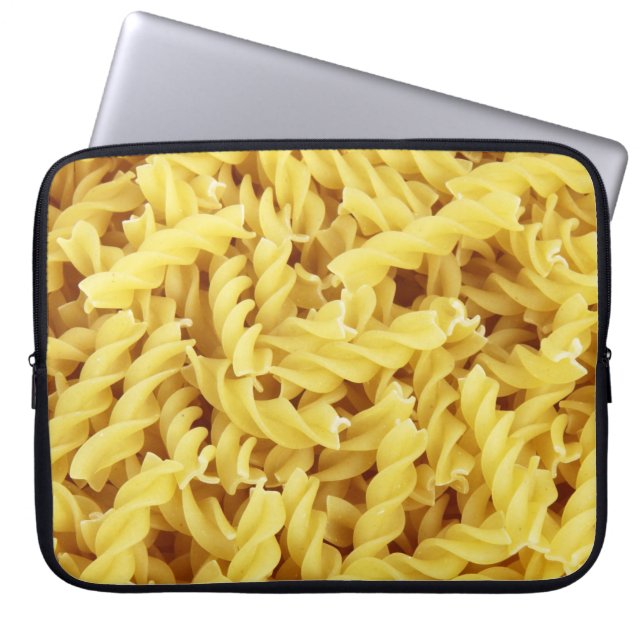 Gedroogde pasta's (Italiaans voedsel) Laptop Sleeve (Voorkant)