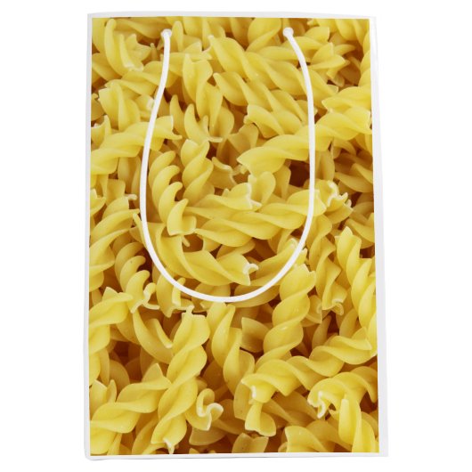 Gedroogde pasta's (Italiaans voedsel) Medium Cadeauzakje (Voorkant)