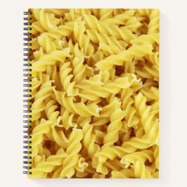 Gedroogde pasta's (Italiaans voedsel) Notitieboek