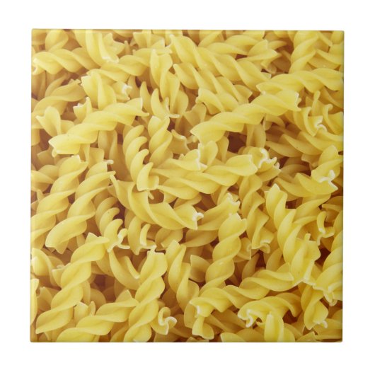 Gedroogde pasta's (Italiaans voedsel) Tegeltje (Voorkant)