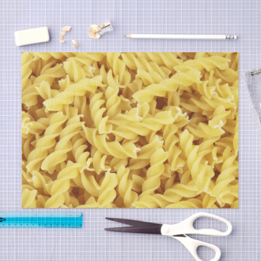 Gedroogde pasta's (Italiaans voedsel) Tissuepapier (Craft)