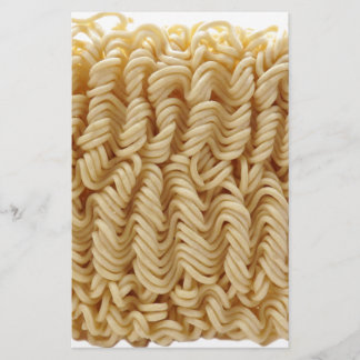 Gedroogde ramen noedels briefpapier