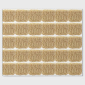 Gedroogde ramen noedels cadeaupapier (Vlak)