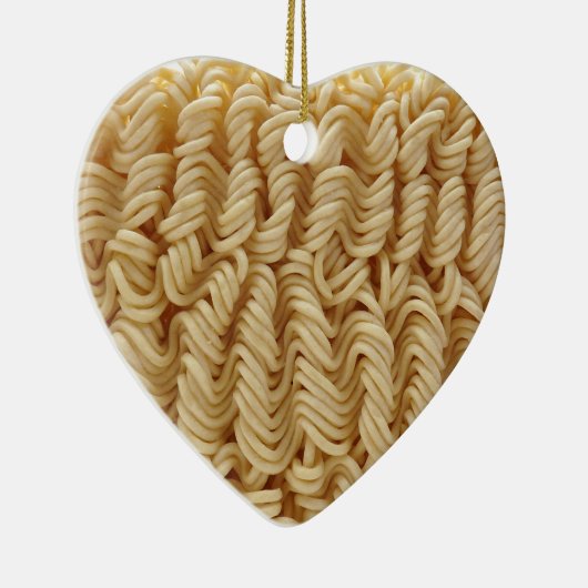 Gedroogde ramen noedels keramisch ornament (Rechts)