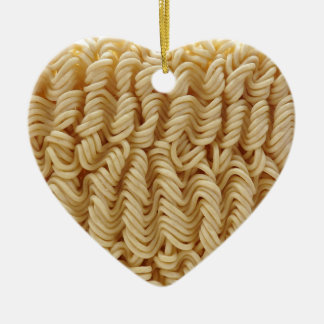 Gedroogde ramen noedels keramisch ornament
