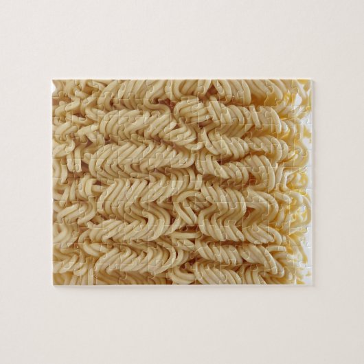 Gedroogde ramen noedels legpuzzel (Horizontaal)