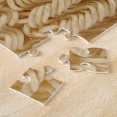 Gedroogde ramen noedels legpuzzel (Zijkant)