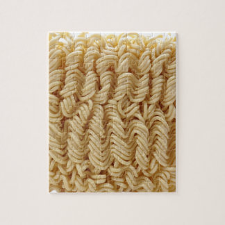 Gedroogde ramen noedels legpuzzel