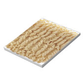 Gedroogde ramen noedels notitieblok (Linkerzijde)