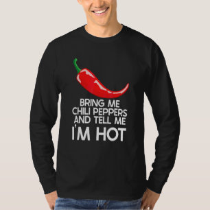 Gedroogde rode chilipepers Carolina Reaper pittig  T-shirt