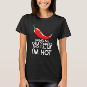 Gedroogde rode chilipepers Carolina Reaper pittig  T-shirt