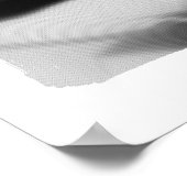 Gedroogde Roos Foto - Zwart & Wit Poster (Hoek)