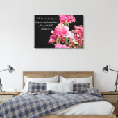 Gedroogde Roos Vers Canvasprint Canvas Afdruk (Insitu (Slaapkamer))
