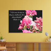 Gedroogde Roos Vers Canvasprint Canvas Afdruk (Insitu (Woonkamer))