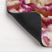 Gedroogde roze roze roze muismat (Hoek)