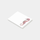 Gedroogde Seahorse Sticky Notes (Schuin)