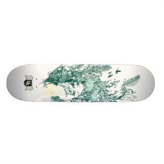 Gedroogde Skateboard