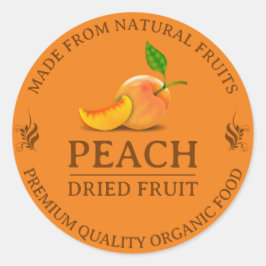Gedroogde vruchten Custom Label Sticker