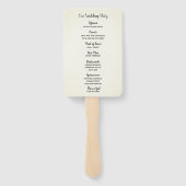 Gedroogde weduwenprogramma's voor hop en tarwe handwaaier (Achterkant)