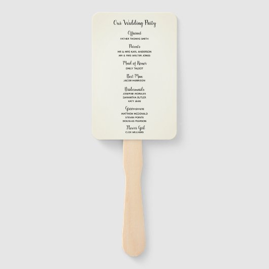 Gedroogde weduwenprogramma's voor hop en tarwe handwaaier (Achterkant)