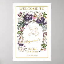 Gedroogde Wilde Bloemen Bruidstheebegroeting