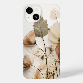 Gedroogde wilde bloemen geperst Case-Mate iPhone 14 hoesje