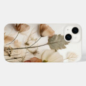 Gedroogde wilde bloemen geperst Case-Mate iPhone case (Achterkant (horizontaal))